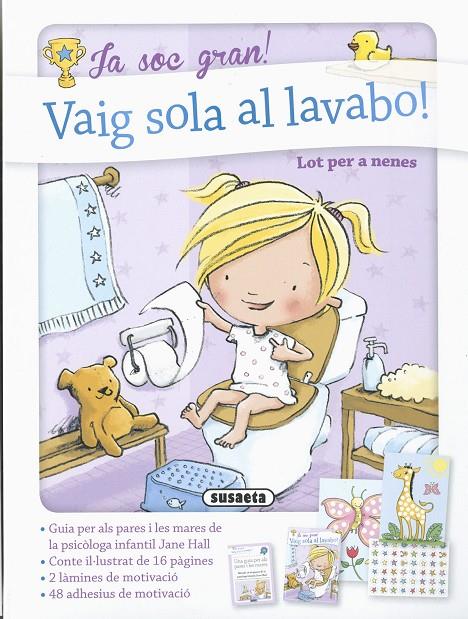 Vaig sola al lavabo! : lot per a nenes | 9788411962889 | Janet Hall ; Rebecca Gilmour ; Anne Giuleri ; Alison Brown