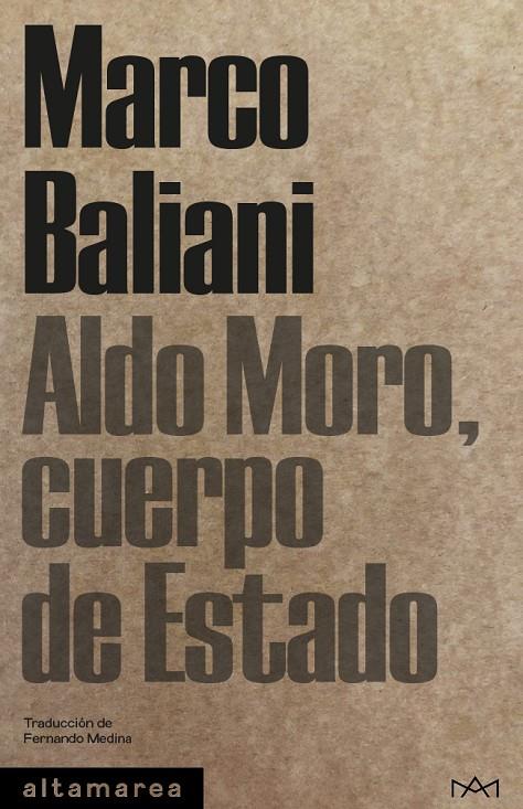 Aldo Moro, cuerpo de Estado | 9788419583772 | Marco Baliani