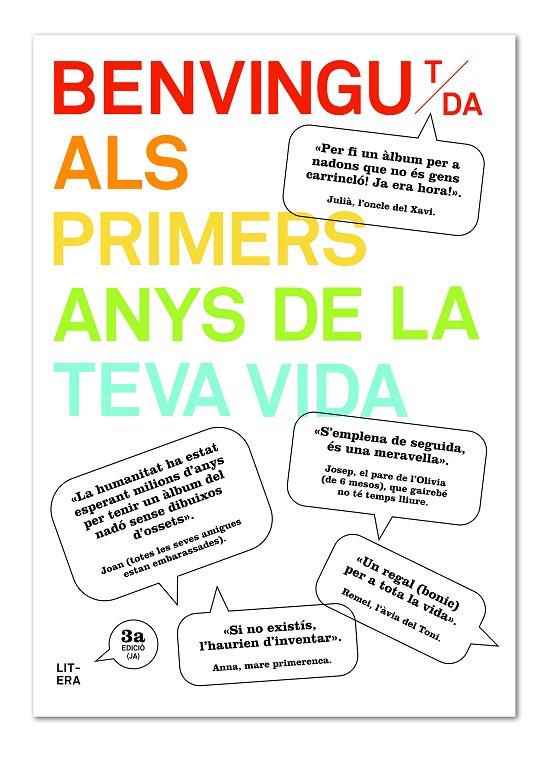 Benvingut/da als primers anys de la teva vida | 9788494294709