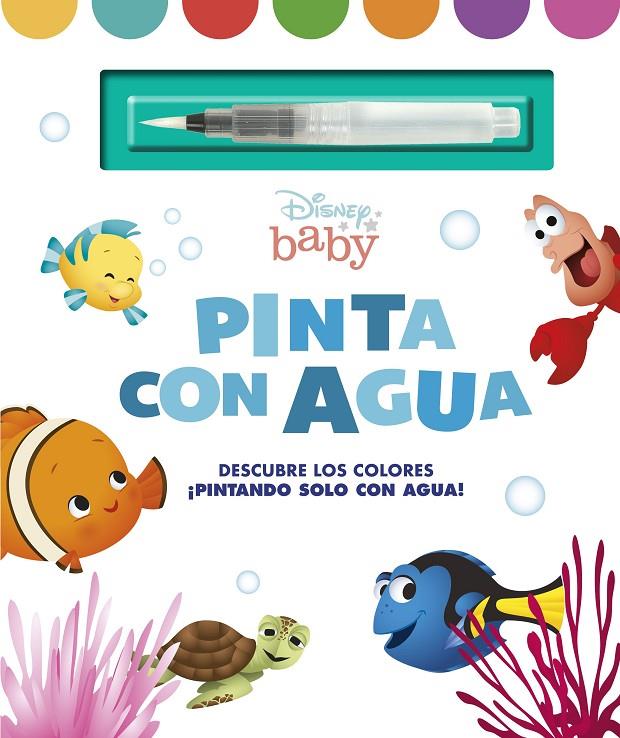 Disney Baby : Pinta con agua | 9788418335921