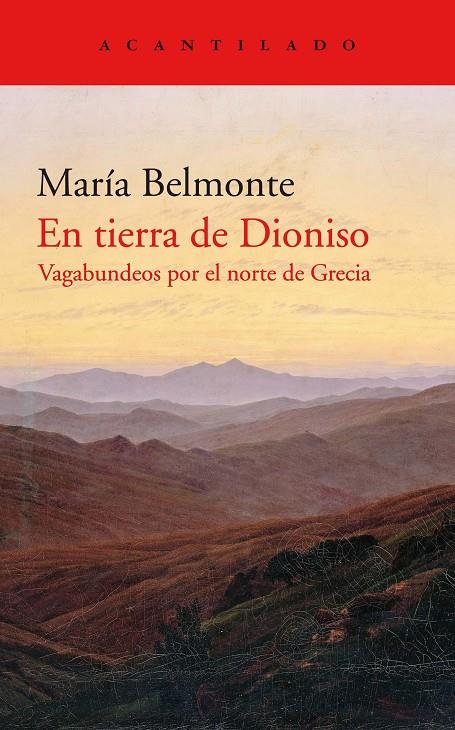 En tierra de Dioniso | 9788418370212 | María Belmonte