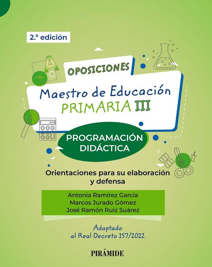 Maestro de educación primaria : Programación didáctica | 9788436847314 | Antonia Ramírez García ; Marcos Jurado Gómez ; José Ramón Ruiz Suárez