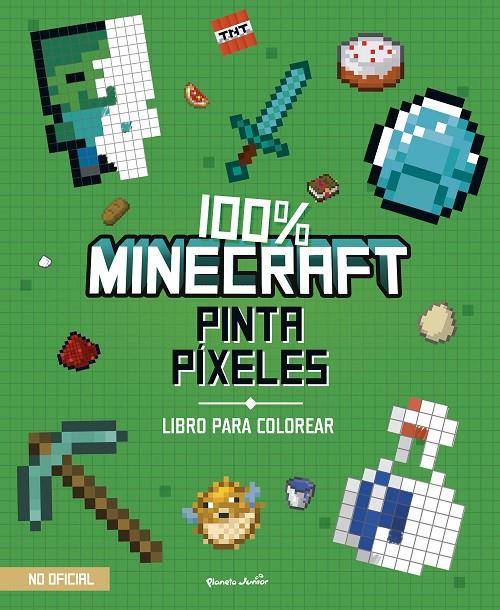 100% Minecraft : Pinta píxeles | 9788408271970