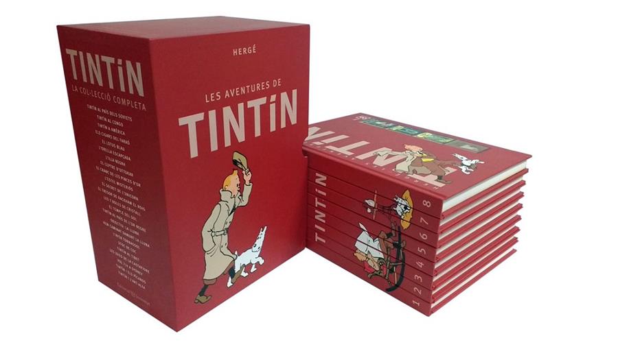 Tintín : la col·lecció completa (caixa 8 volums) | 9788426144515 | Hergé