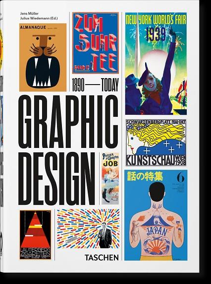 Graphic design : 1890-today | 9783836588072 | Jens Müller