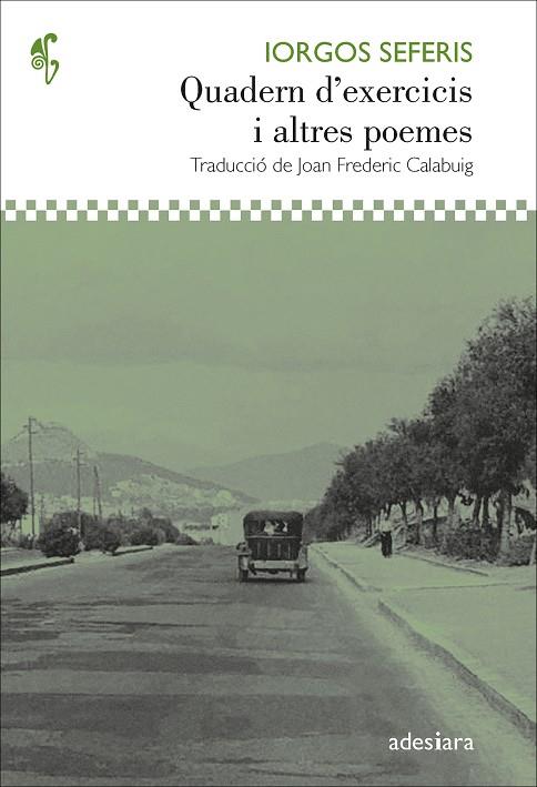 Quadern d’exercicis i altres poemes (bilingüe grec - català) | 9788416948901 | Iorgos Seferis