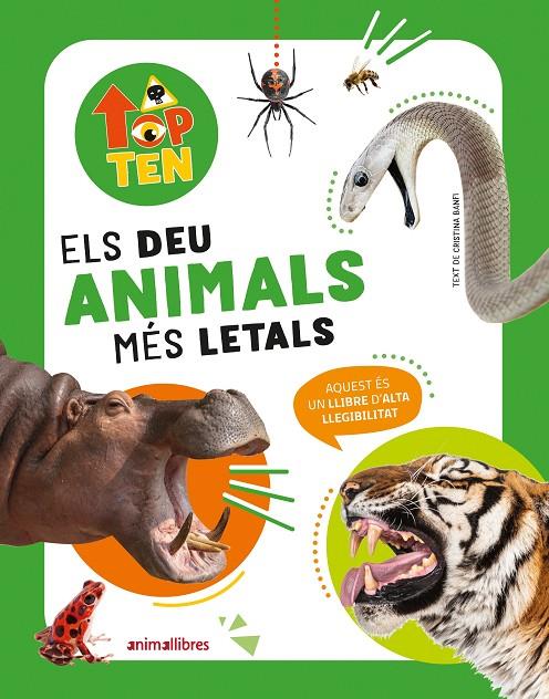 Els deu animals més letals | 9788419659521 | Cristina Banfi