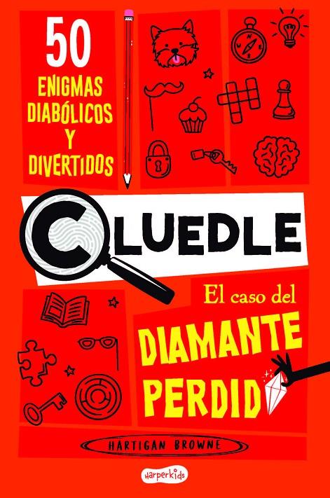 Cluedle : El caso del diamante perdido | 9788419802668 | Hartigan Browne