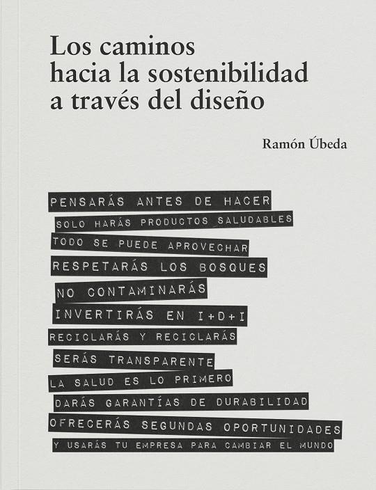 Los caminos hacia la sostenibilidad a través del diseño | 9788410024663 | Ramón Úbeda