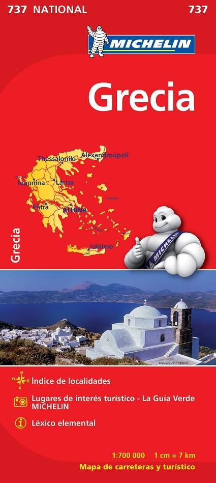 Grecia (1:700.000) | 9782067172043