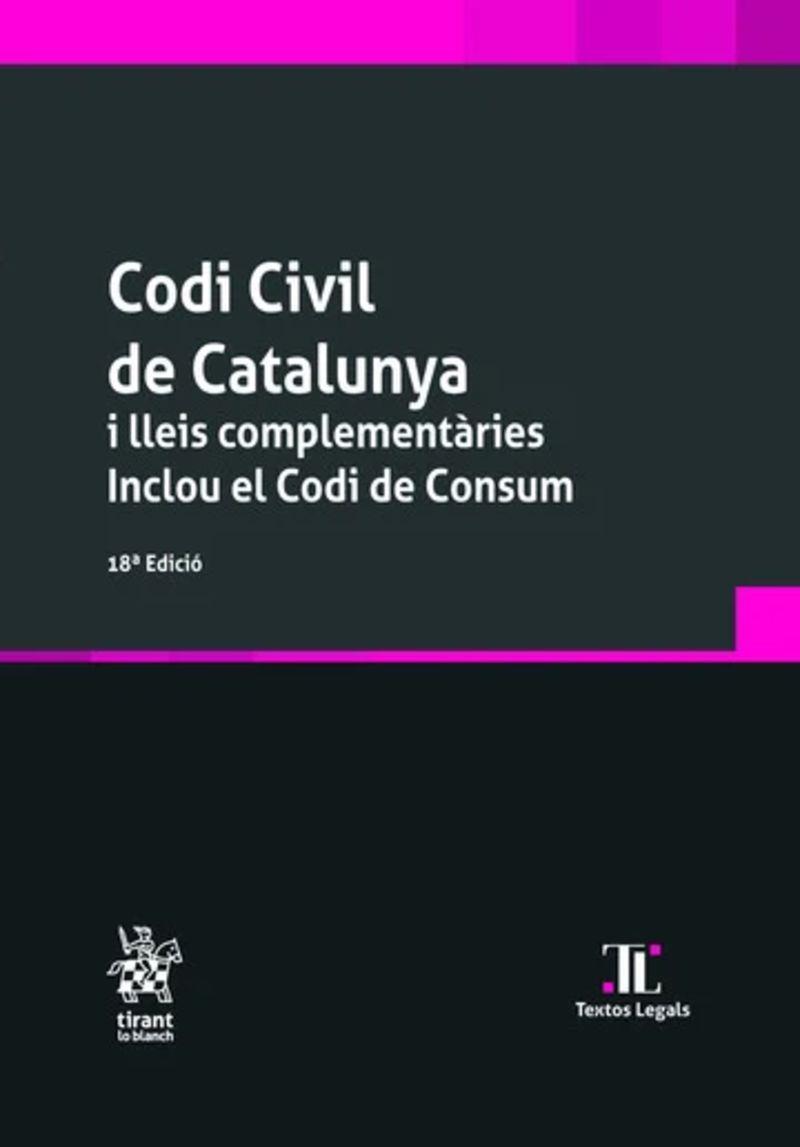 Codi civil de Catalunya i lleis complementàries | 9788410715011