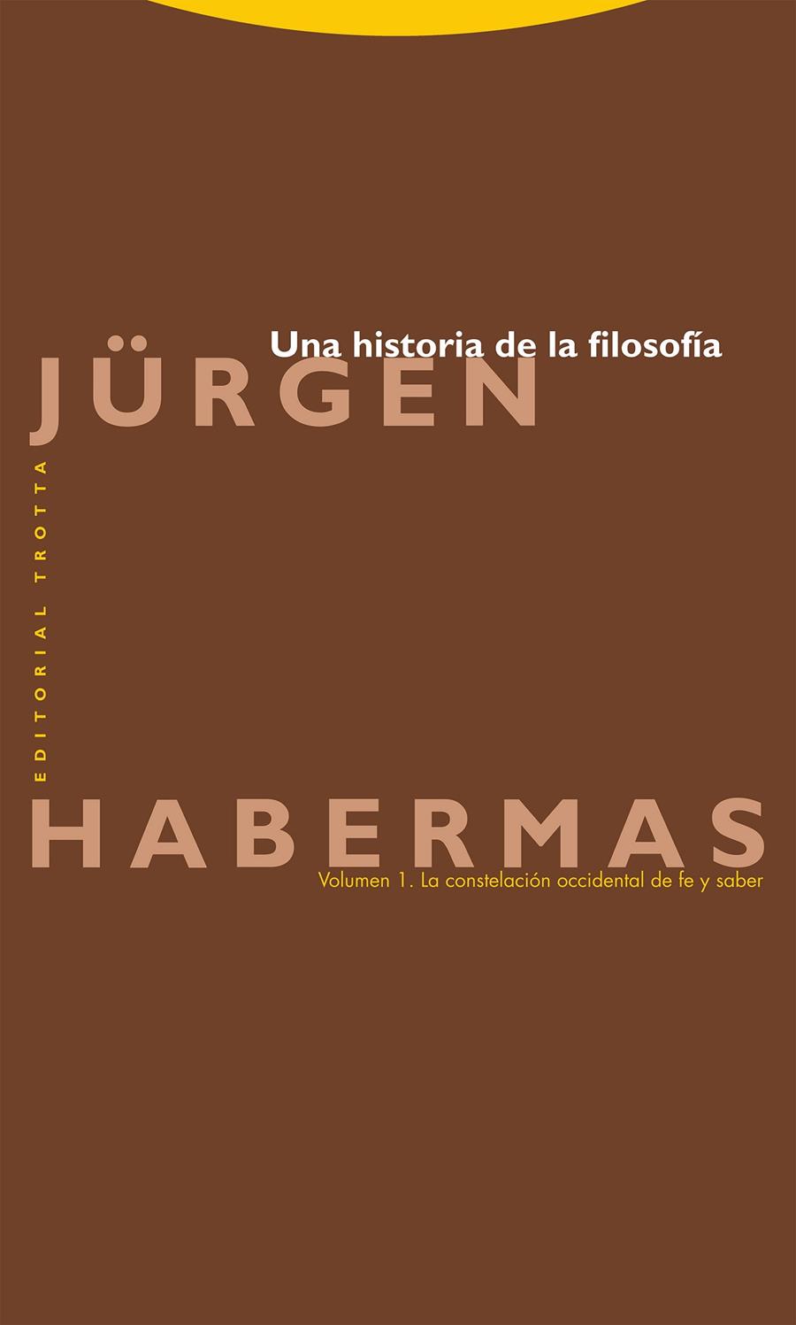 Una historia de la filosofía 1 | 9788413641089 | Jürgen Habermas