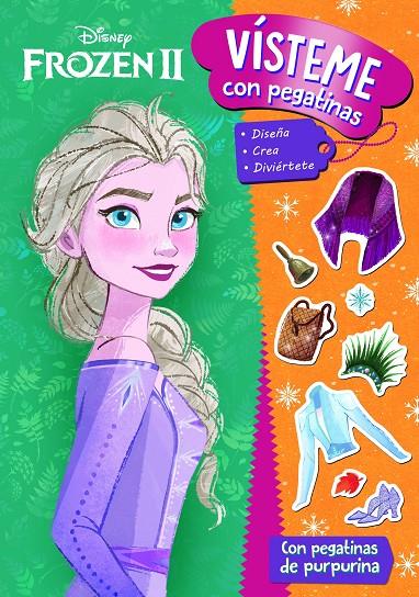 Frozen 2 : Vísteme con pegatinas | 9788418335891