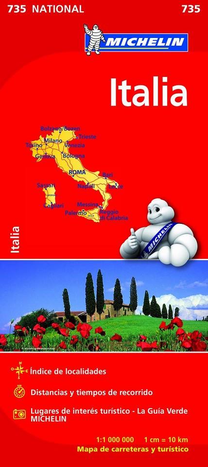 Italia (1:1.000.000) | 9782067200173