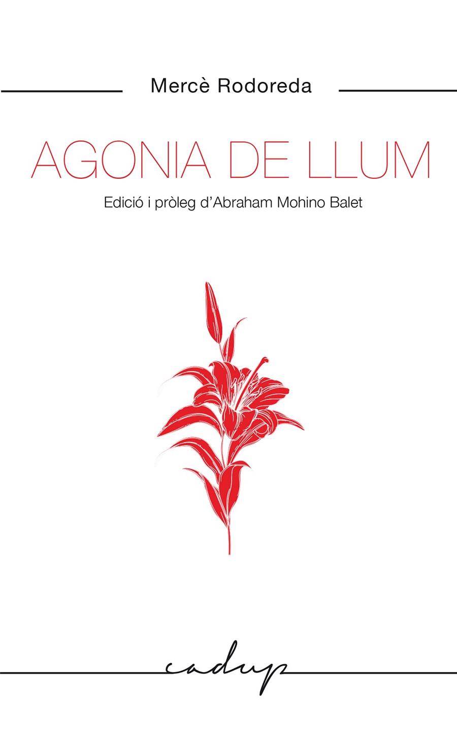 Agonia de llum | 9788412455748 | Mercè Rodoreda