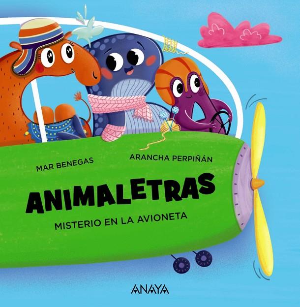 Animaletras : Misterio en la avioneta | 9788414334683 | Mar Benegas ; Arancha Perpiñán