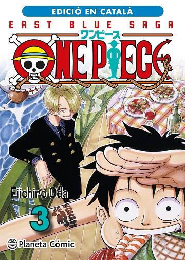 One Piece 3 (3 en 1 català) | 9788411406772 | Eiichiro Oda