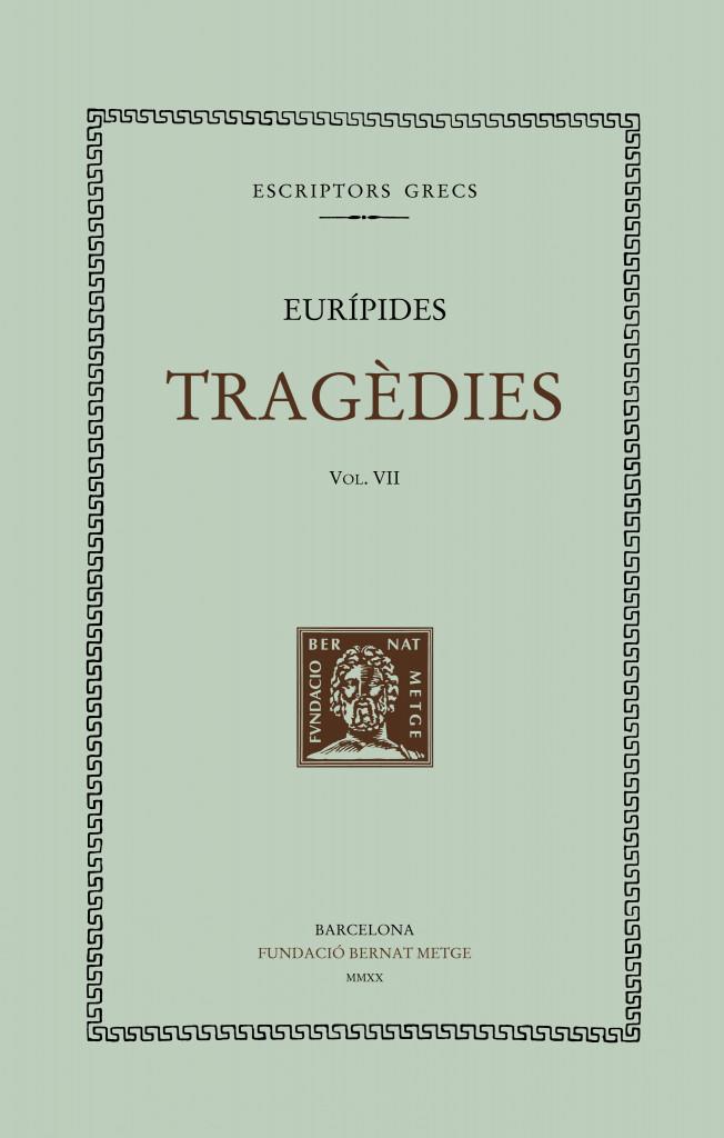 Tragèdies VII : Hèlena ; Ió | 9788498593679 | Eurípides