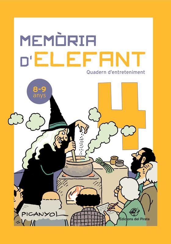 Memòria d'elefant 4 (8-9 anys) | 9788417207311 | Picanyol