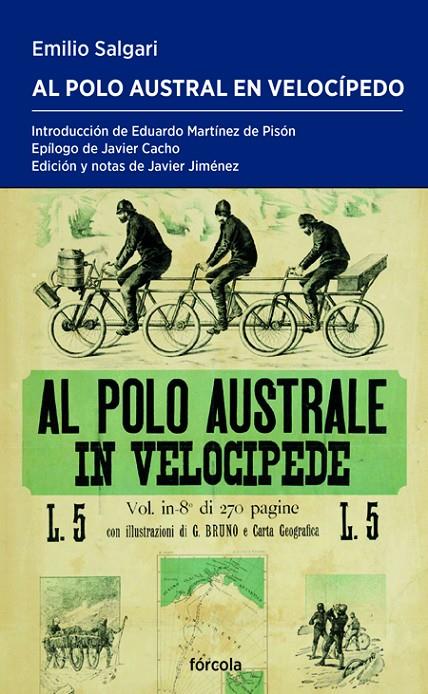 Al Polo Austral en velocípedo | 9788419969095 | Emilio Salgari