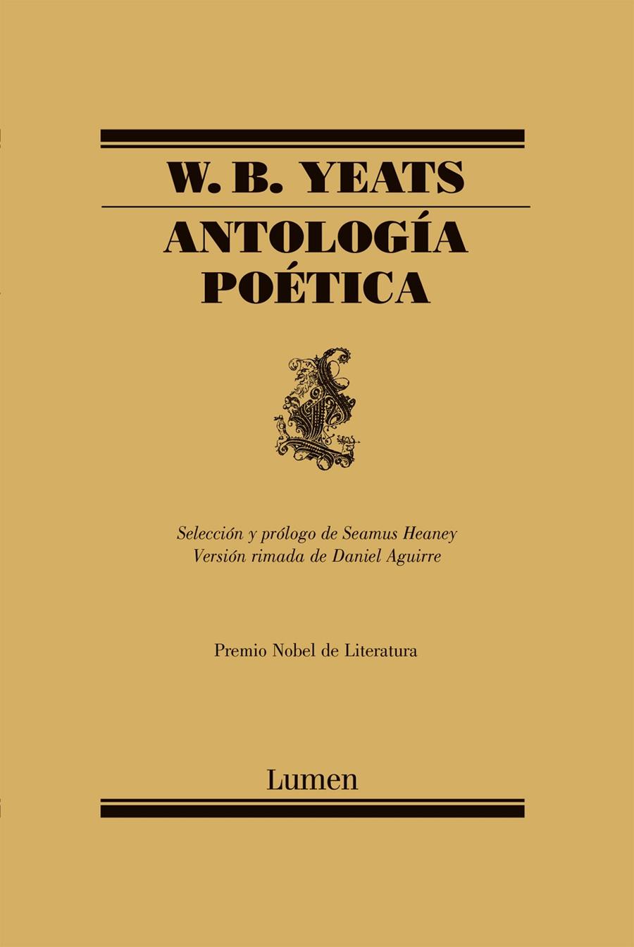 Antología poética (bilingue inglés - español) | 9788426415240 | W. B. Yeats