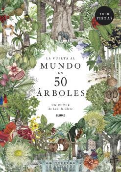 Puzzle : Vuelta al mundo en 50 árboles (1000 peces) | 9788419094193 | Jonathan Drori ; Lucille Clerc