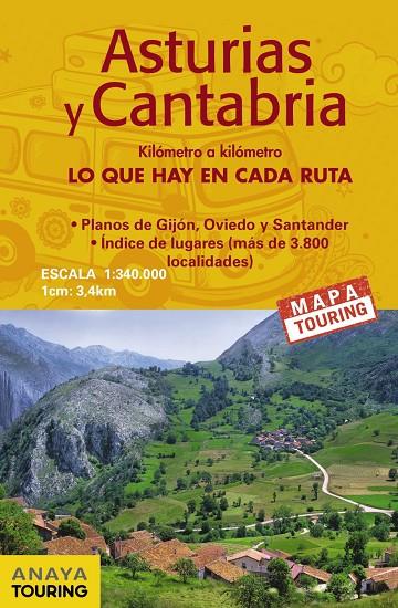 Asturias y Cantabria (1:340.000) | 9788491582960