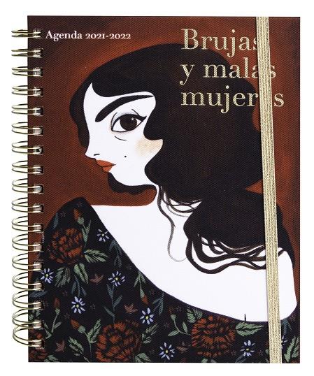 Agenda escolar 2021-2022 : Brujas y malas mujeres (setmana vista) | 9788418195136 | María Hesse