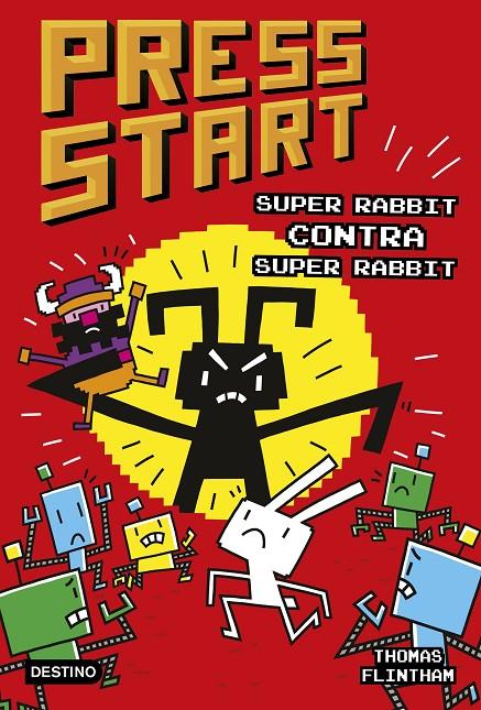 Super Rabbit contra Super Rabbit (Press Start; 4) | 9788408253969 | Thomas Flintham