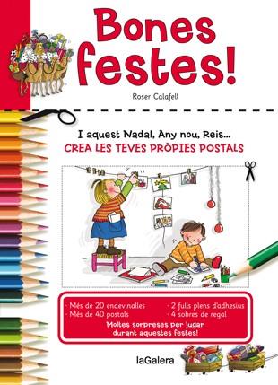 Bones festes! Crea les teves pròpies postals | 9788424653392 | Roser Calafell