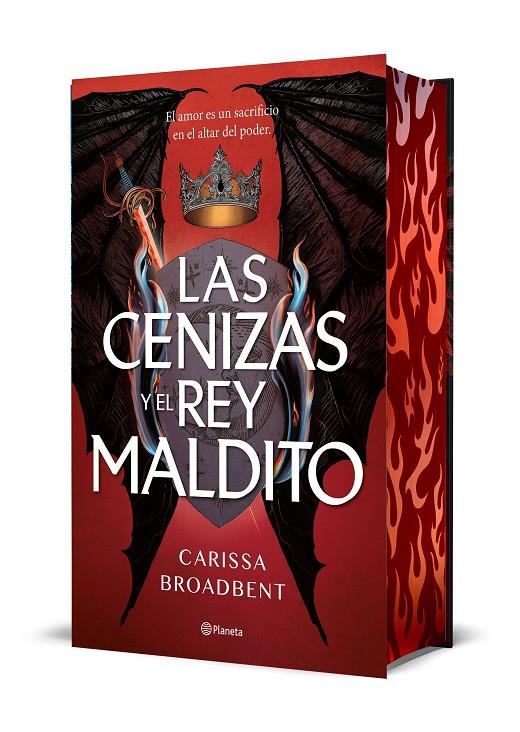 Las cenizas y el rey maldito (Reinos de Nyaxia; 2) (Edició de luxe) | 9788408303633 | Carissa Broadbent