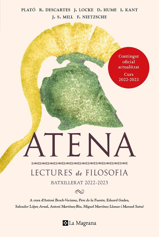 Atena : lectures de filosofia batxillerat 2022-2023 | 9788419013491