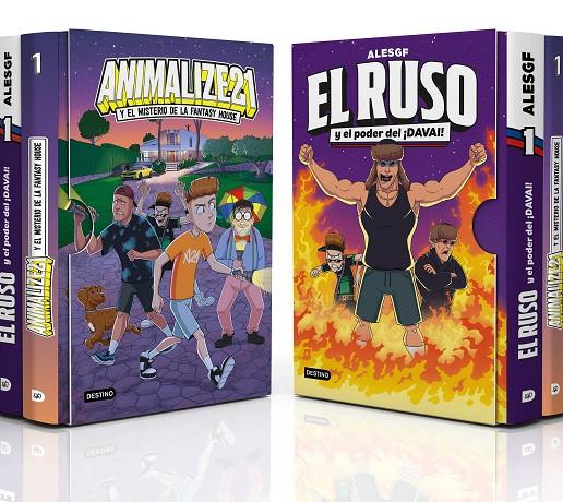 El Ruso y el poder del ¡DAVA! ; Animalize 21 y el misterio de la Fantasy House (2 volums) | 9788408295464 | Animalize21 ; AlesGF