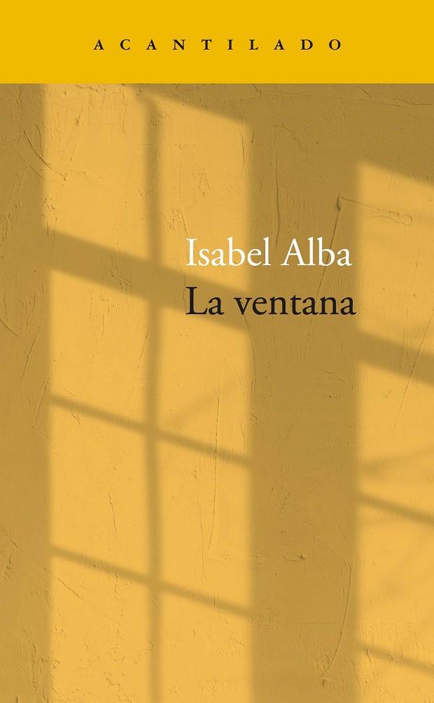 La ventana | 9788418370915 | Isabel Alba