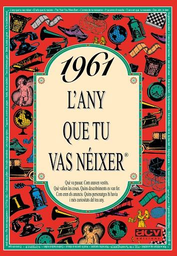 1961 : L'any que tu vas néixer | 9788488907462 | Rosa Collado Bascompte