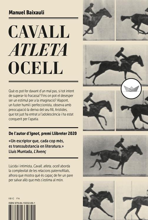 Cavall, atleta, ocell | 9788419332691 | Manuel Baixauli