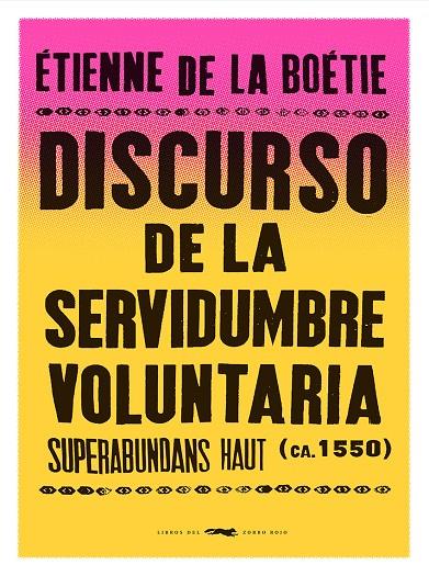 Discurso de la servidumbre voluntaria | 9788412537185 | Étienne de La Boétie