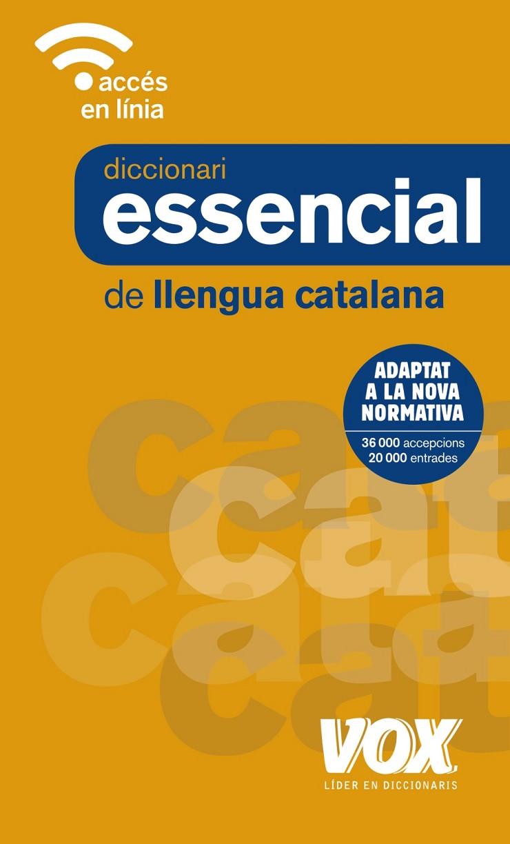 Vox essencial de la llengua catalana | 9788499742861