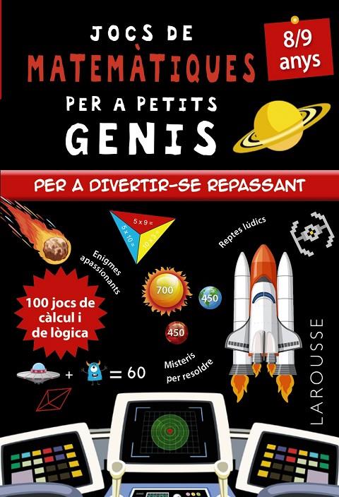 Jocs de matemàtiques per a petits genis (8-9 anys) | 9788418473142 | Mathieu Quénée