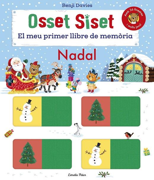 Osset Siset : El meu primer llibre de memòria (Nadal) | 9788413898292 | Benji Davies