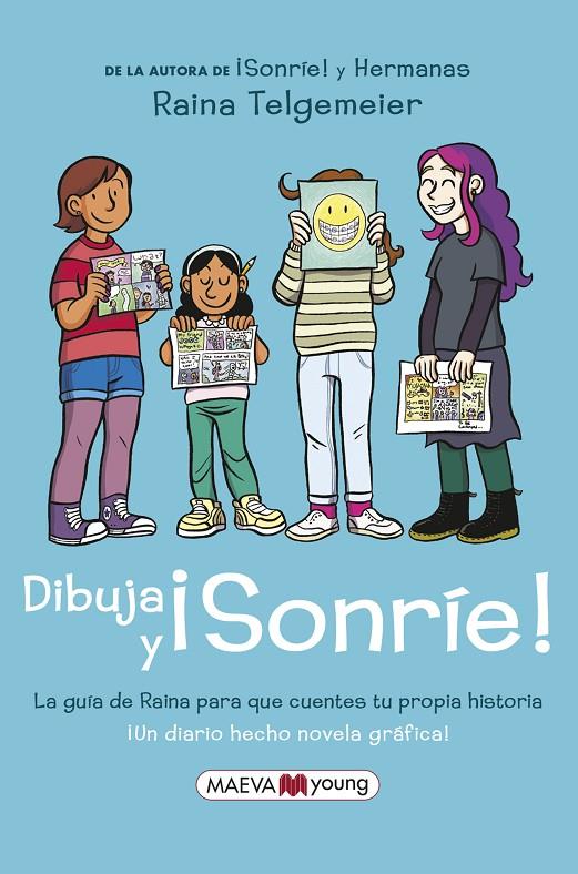 Dibuja y ¡Sonríe! | 9788418184499 | Raina Telgemeier