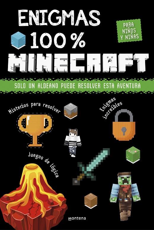 Enigmas 100% Minecraft para niños y niñas | 9788419746320