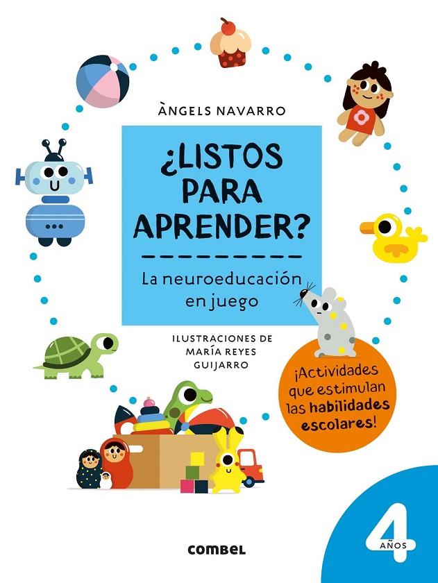 ¿Listos para aprender? 4 años | 9788491017967 | Àngels Navarro ; María Reyes Guijarro