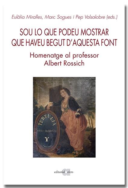 Sou lo que podeu mostrar que haveu begut d'aquesta font | 9788418618642 | Eulàlia Miralles ; Marc Sagues ; Pep Valsalobre