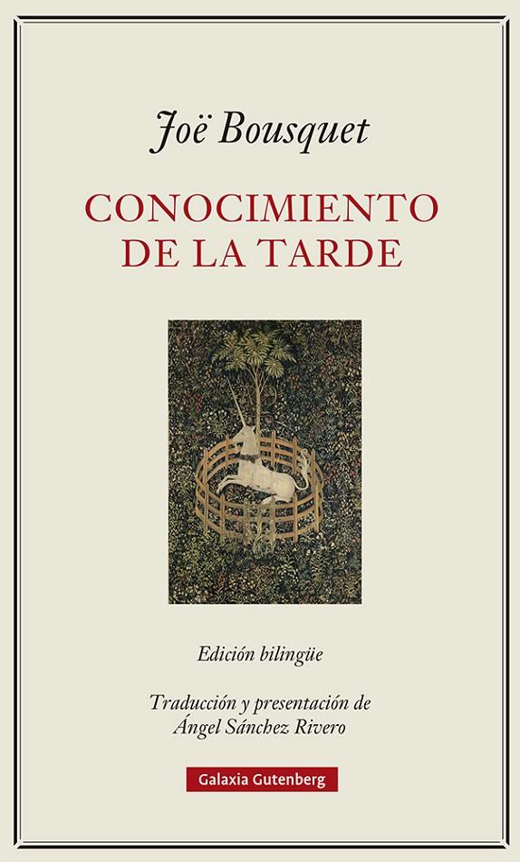 Conocimiento de la tarde | 9788419075567 | Joë Bousquet