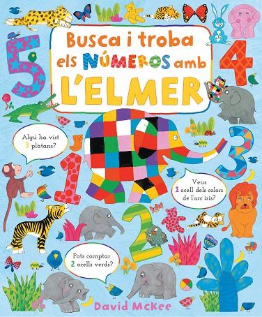 Busca i troba els numeros amb l'Elmer | 9788448863425 | David McKee