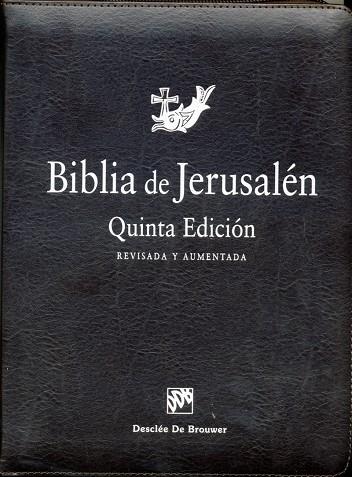 Biblia de Jerusalén (funda amb cremallera) | 9788433030498