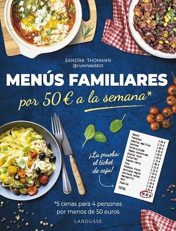 Menús familiares por 50 euros a la semana | 9788419739797 | Sandra Thomann