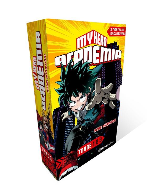 My Hero Academia 1, 2, 3 (3 volums) | 9788411610308 | Kohei Horikoshi