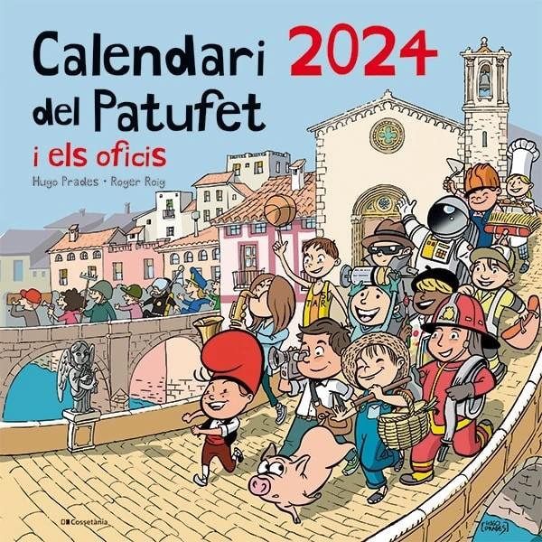 Calendari 2024 del Patufet i els oficis | 9788413563145